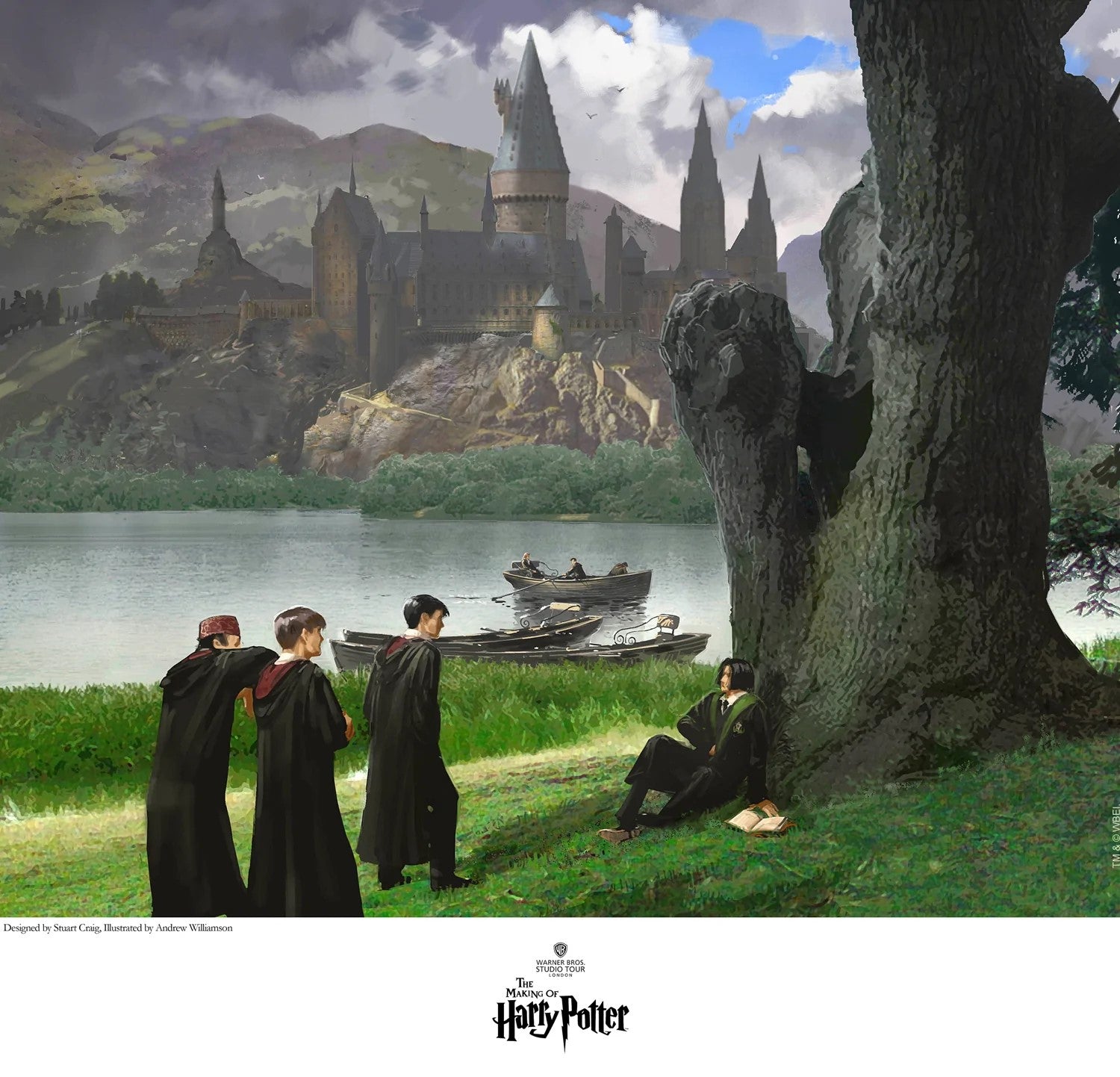 Taunting Snape - By Stuart Craig - Giclee on Paper