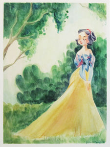 The Beauty of Snow in Spring by Victoria Ying inspired by Snow White and the Seven Dwarfs
