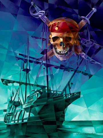 The Black Pearl by Tom Matousek inspired by The Pirates of the Caribbean