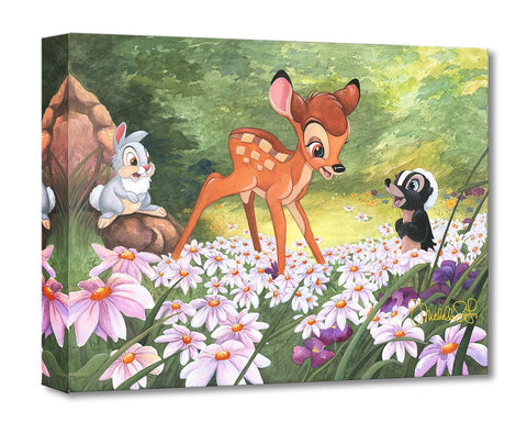 The Joy a Flower Brings by Michelle St. Laurent inspired by Bambi