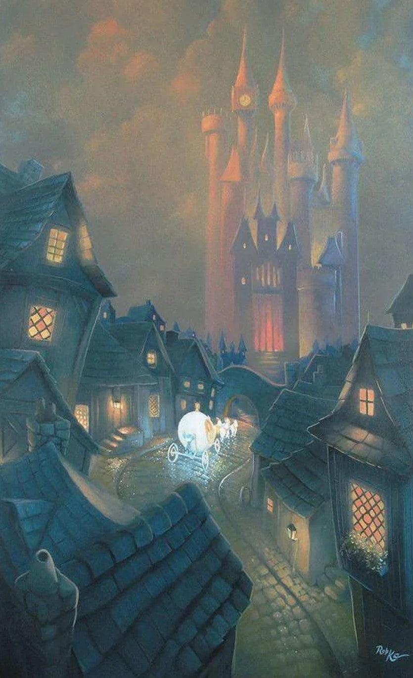 The Palace Awaits by Rob Kaz inspired by Cinderella
