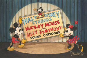 The Studio that Mice Built by Michelle St. Laurent inspired by Silly Symphony