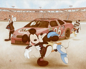 The Thrill of Victory by Mike Kupka with Mickey and Friends