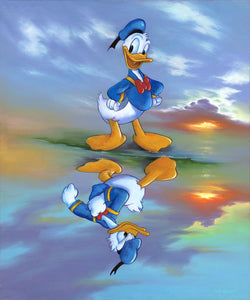 Two Sides of Donald by Jim Warren featuring Donald Duck