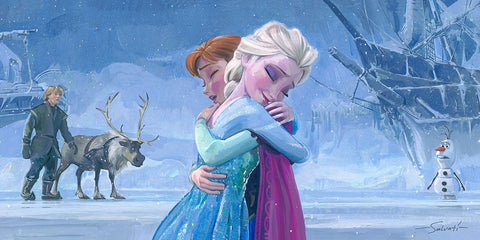 The Warmth of Love by Jim Salvati inspired by Frozen