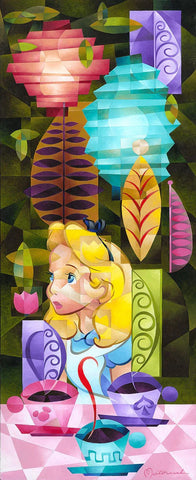 Tea for Three  by Tom Matousek inspired by Alice In Wonderland