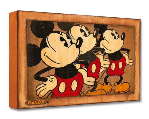 Three Vintage Mickeys by Trevor Carlton