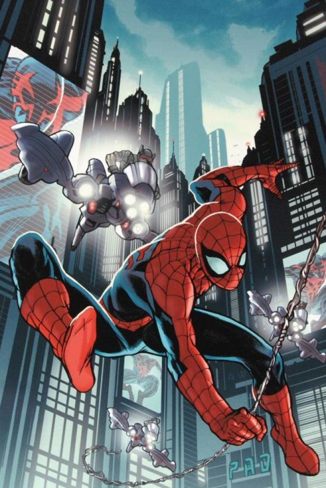 Timestorm 2009/2099: Spider-Man One-Shot #1 - By Paul Renaud - Limited Edition Giclée on Canvas