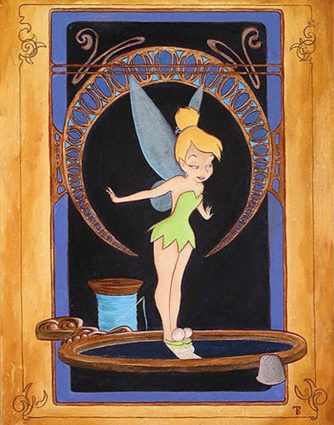 Tink's Reflection -HC Edition- by Tricia Buchanan-Benson inspired by Peter Pan