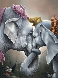 Together At Last by Jared Franco inspired by Dumbo