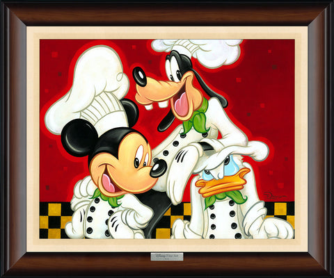 Too Many Cooks by Tim Rogerson Featuring Mickey, Goofy, and Donald