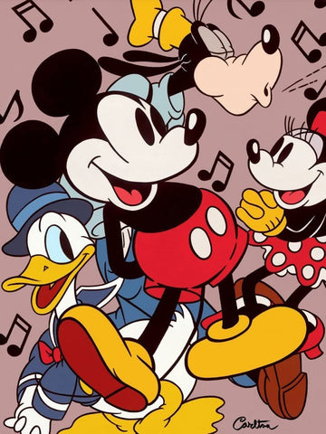 Toons by Trevor Carlton with Mickey and Friends