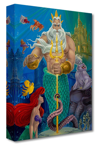 Triton's Kingdom by Jared Franco inspired by The Little Mermaid
