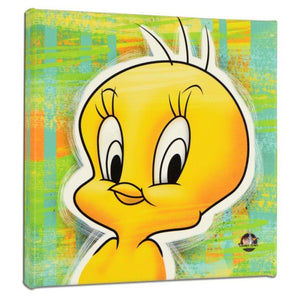Tweety Bird - Giclée on Canvas - Gallery Wrapped