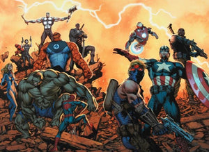Ultimate Comics: Avengers #1 - By Carlos Pacheco - Limited Edition Giclée on Canvas