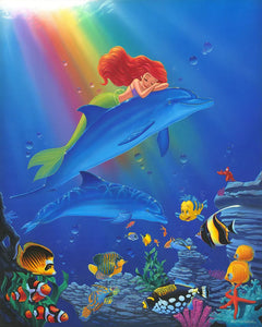 Underwater Dreams by Manuel Hernandez inspired by The Little Mermaid