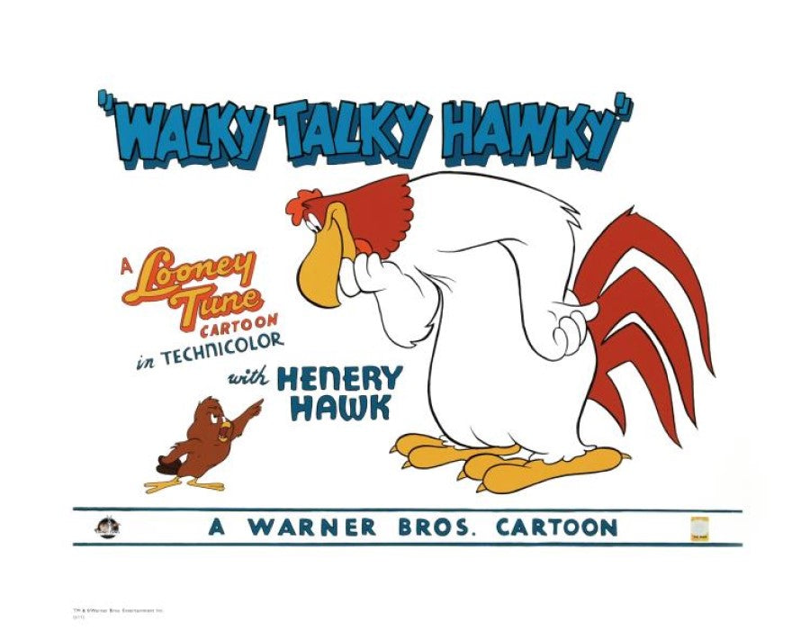 Walky Talky Hawky - By Warner Bros. Studio - Collectible Giclée on Paper
