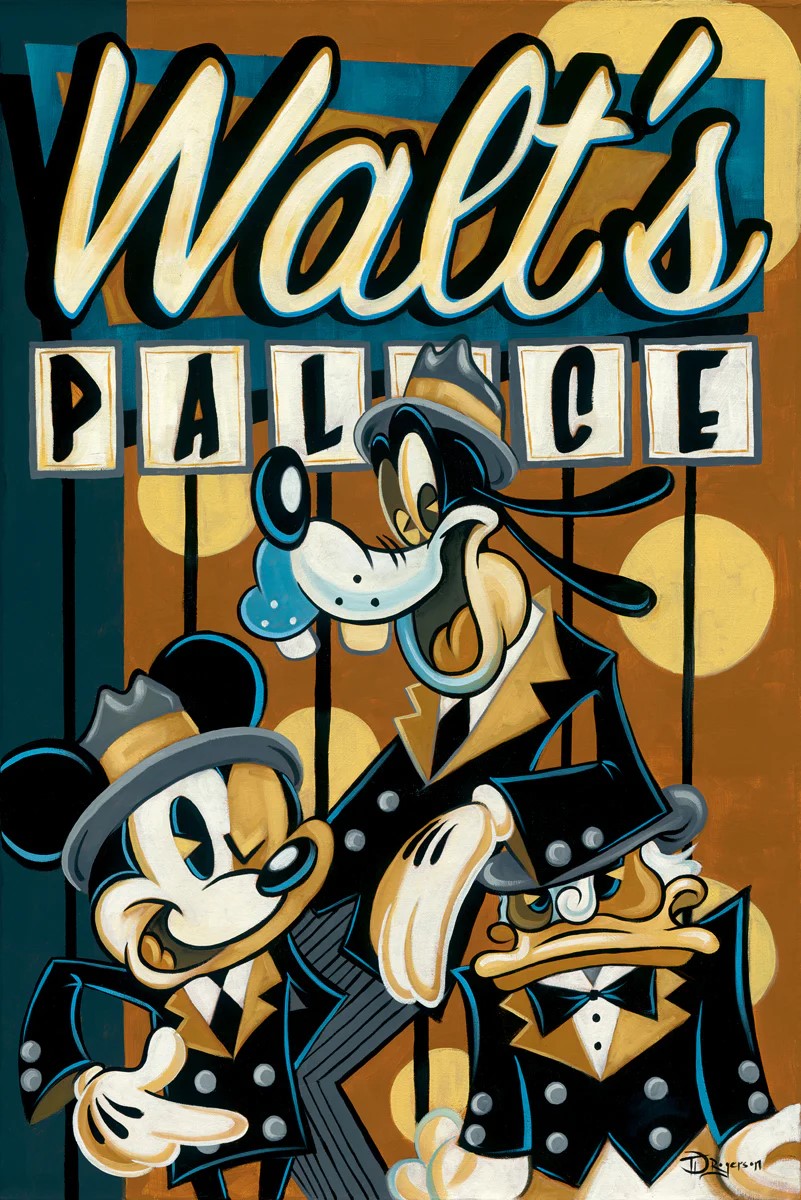 Walt's Palace by Tim Rogerson with Mickey and Friends