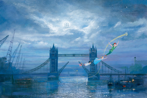 We Can Fly - HC Edition- by Peter and Harrison Ellenshaw inspired by Peter Pan
