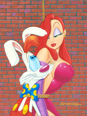 We're in This Together by Manuel Hernandez inspired by Who Framed Roger Rabbit