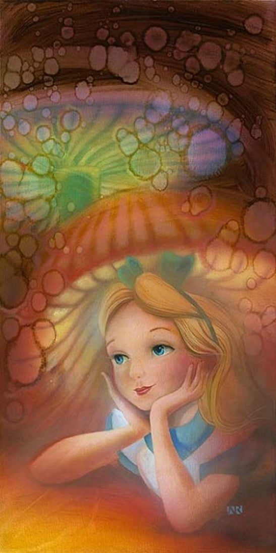 Wondering by John Rowe inspired by Alice in Wonderland