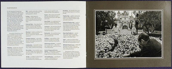 Disneyland 25 Family Open House Cast Member Book, 1980
