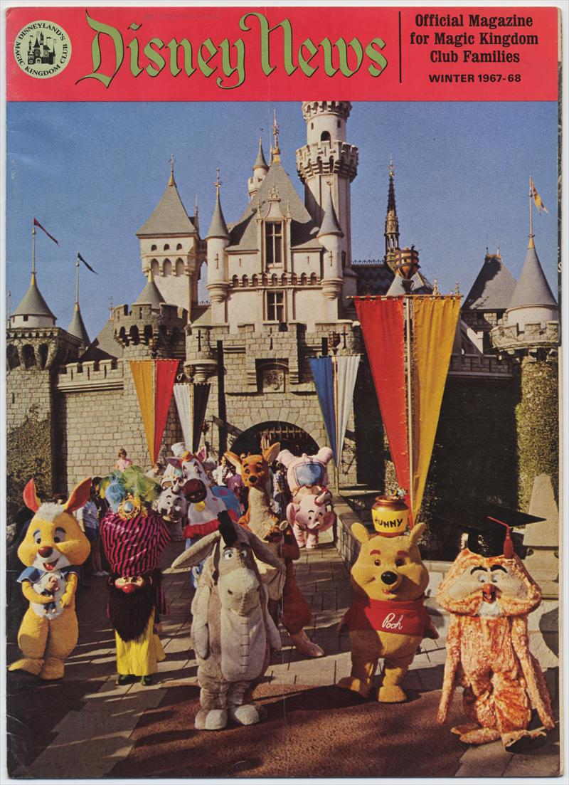 Disney News Official Magazine for Magic Kingdom Club Winter 1967-68