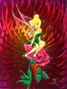 Garden Fairy by Cris Woloszak featuring Tinkerbell