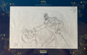 Captain Hook and Mr. Smee - Return To Neverland Production Drawing