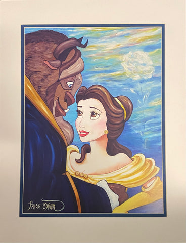Tale As Old As Time - Lithograph- by Paige O'Hara -Signed