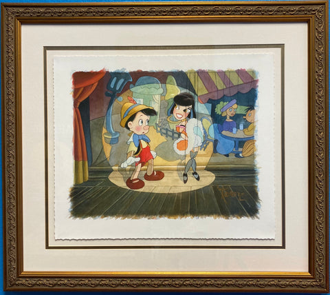 Ooh La La FRAMED Pinocchio by Toby Bluth
