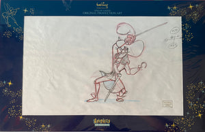 Captain Hook Ready To Duel- Return To Neverland Production Drawing