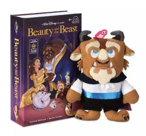 Beauty and the Beast VHs Plush Set- Signed By Paige O'Hara