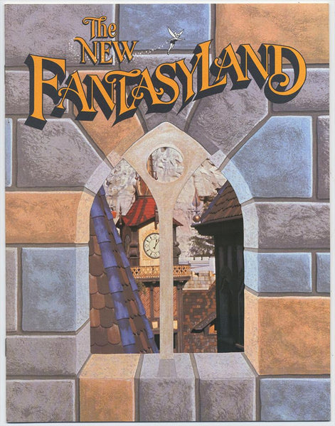 Disneyland The New Fantasyland Commemorative Book for Cast Members, 1983