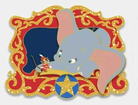 Walt Disney Imagineering Destination D Dumbo and Timothy Mouse Pin LE 250 Mickey's of Glendale