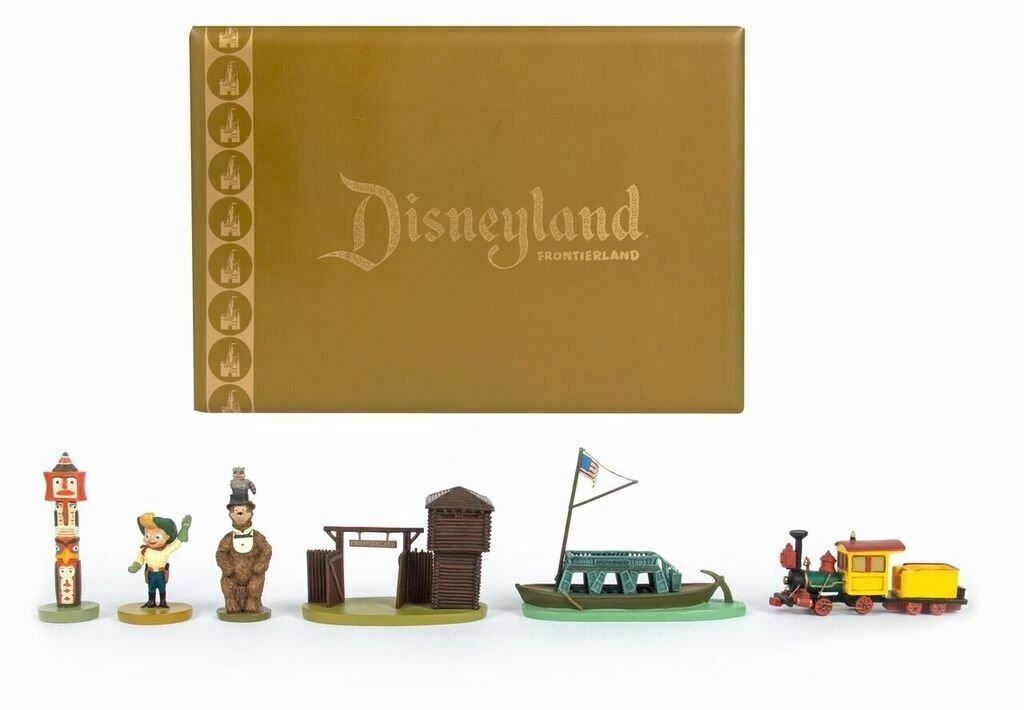 Disneyland Frontierland Pewter Set 50th Anniversary Kevin & Jody