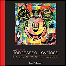 The Art of Tennessee Loveless The Mickey Mouse TEN x TEN x TEN Contemporary Pop Art Series by David A. Bossert