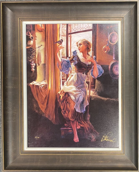 Cinderella's New Day FRAMED by Heather Edwards inspired by Cinderella