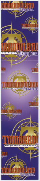Disneyland New Tomorrowland Program for Cast Member Blast off Party on May 21, 1998