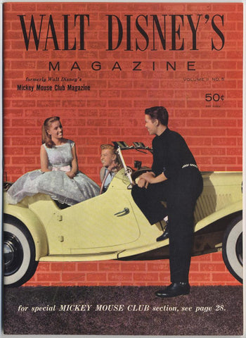 Walt Disney's Magazine Vol. 2 No. 5, August 1957, Successor to Mickey Mouse Club Magazine
